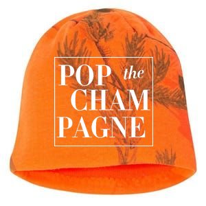 Pop The Champagne  Kati - Camo Knit Beanie