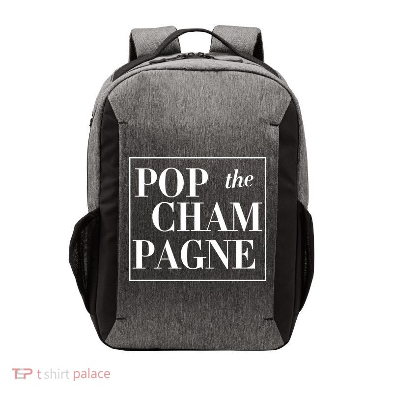 Pop The Champagne  Vector Backpack