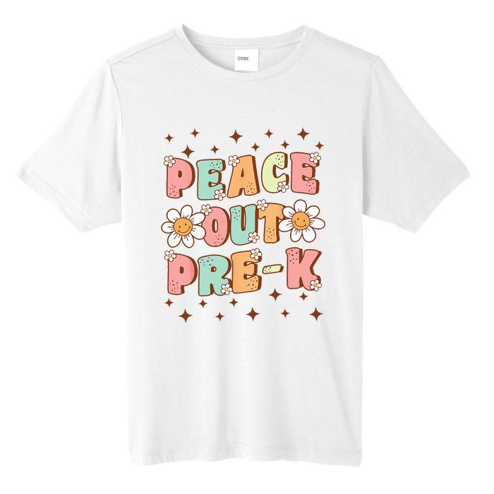 Peace Out Pre-K Cute Groovy Last Day of Preschool Graduation Tall Fusion ChromaSoft Performance T-Shirt