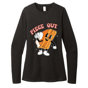 Piece Out Pie Funny Gift Womens CVC Long Sleeve Shirt