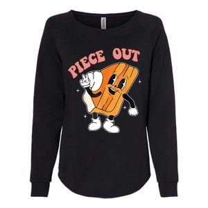 Piece Out Pie Funny Gift Womens California Wash Sweatshirt