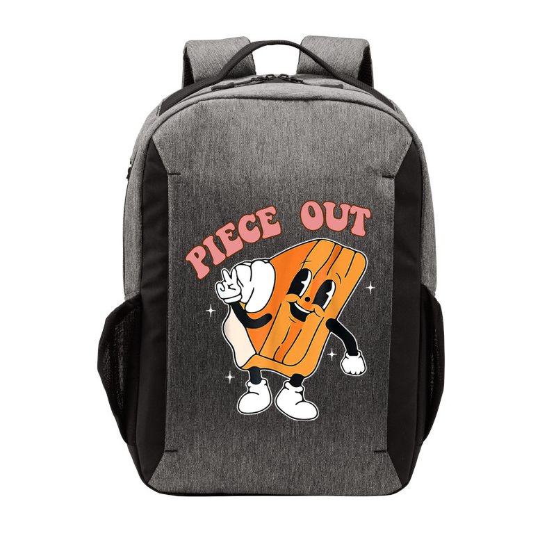 Piece Out Pie Funny Gift Vector Backpack