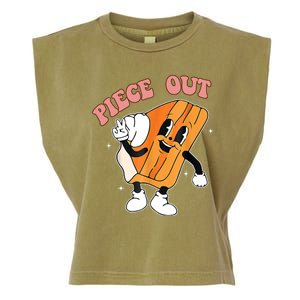 Piece Out Pie Funny Gift Garment-Dyed Women's Muscle Tee