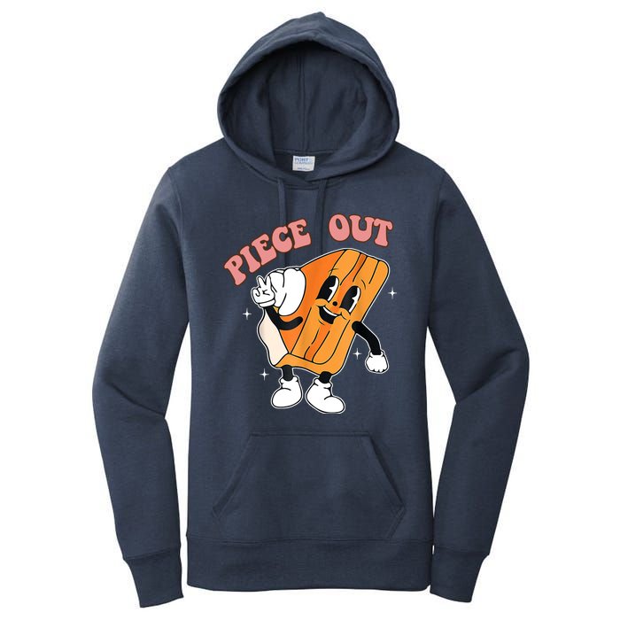 Piece Out Pie Funny Gift Women's Pullover Hoodie