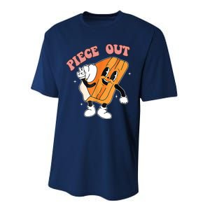 Piece Out Pie Funny Gift Performance Sprint T-Shirt