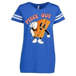 Piece Out Pie Funny Gift Enza Ladies Jersey Football T-Shirt