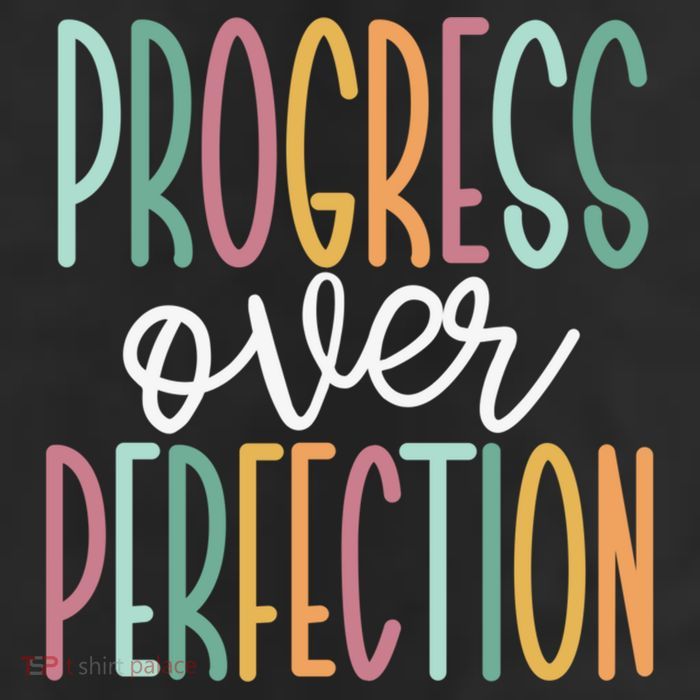 Progress Over Perfection 11oz C Handle Ceramic Mug