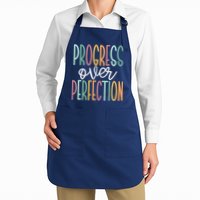 Progress Over Perfection Apron
