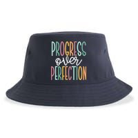 Progress Over Perfection Sustainable Bucket Hat