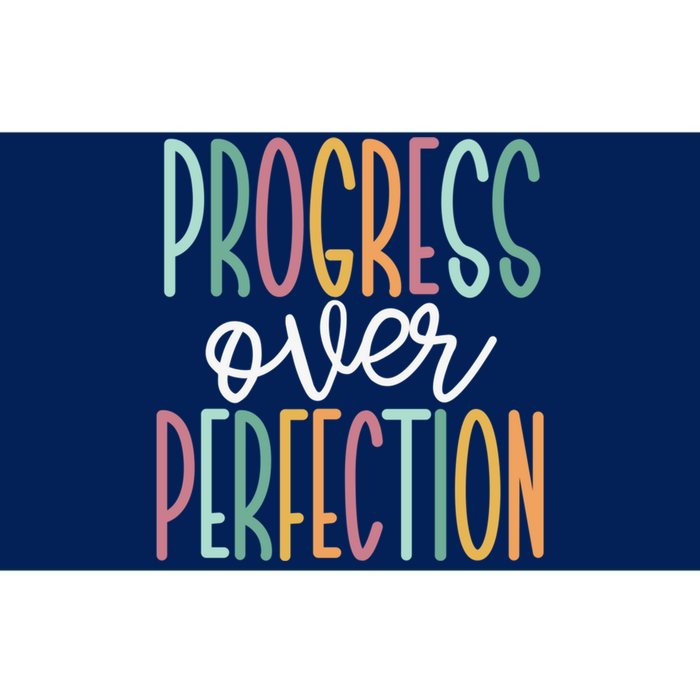 Progress Over Perfection Bumper Sticker