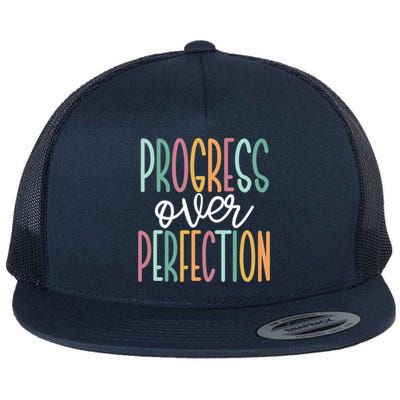 Progress Over Perfection Flatbill Hat