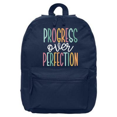 Progress Over Perfection 16 in Basic Backpack