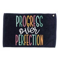 Progress Over Perfection Grommeted Golf Towel