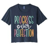 Progress Over Perfection Crop Top