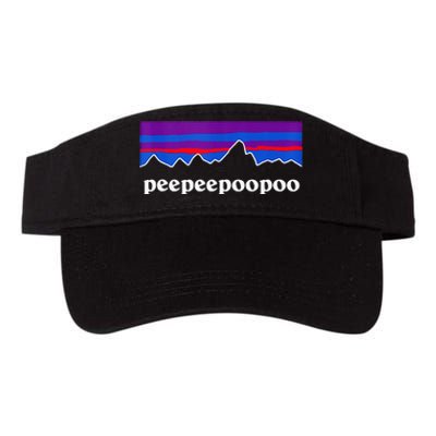 Peepeepoopoo Outdoors Pee Pee Poo Poo 2024 Valucap Bio-Washed Visor