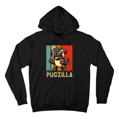 Pug Owner Pugzilla Dog Love Hoodie