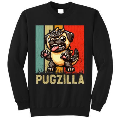 Pug Owner Pugzilla Dog Love Sweatshirt