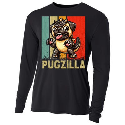 Pug Owner Pugzilla Dog Love Cooling Performance Long Sleeve Crew