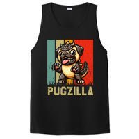 Pug Owner Pugzilla Dog Love PosiCharge Competitor Tank