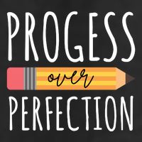 Progress Over Perfection Education Back To School Cool Comfort Performance Bucket Hat