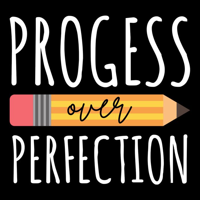 Progress Over Perfection Education Back To School City Backpack