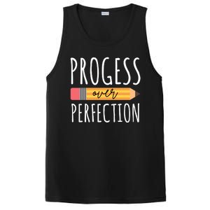 Progress Over Perfection Education Back To School PosiCharge Competitor Tank