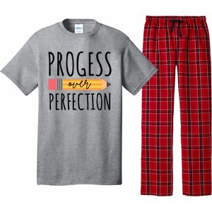 Progress Over Perfection Education Back To School Pajama Set