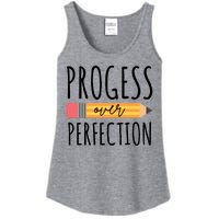 Progress Over Perfection Education Back To School Ladies Essential Tank