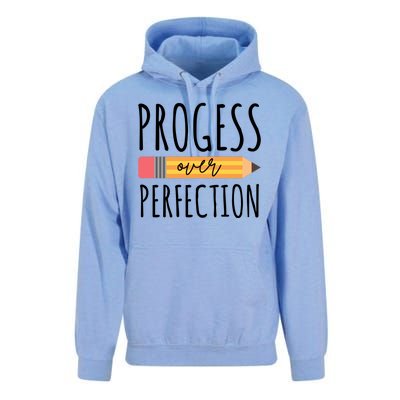 Progress Over Perfection Education Back To School Unisex Surf Hoodie