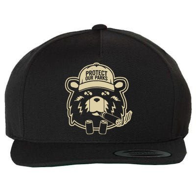 Protect Our Parks Jre Wool Snapback Cap