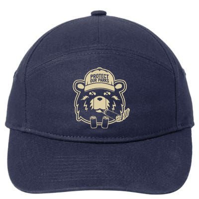 Protect Our Parks Jre 7-Panel Snapback Hat