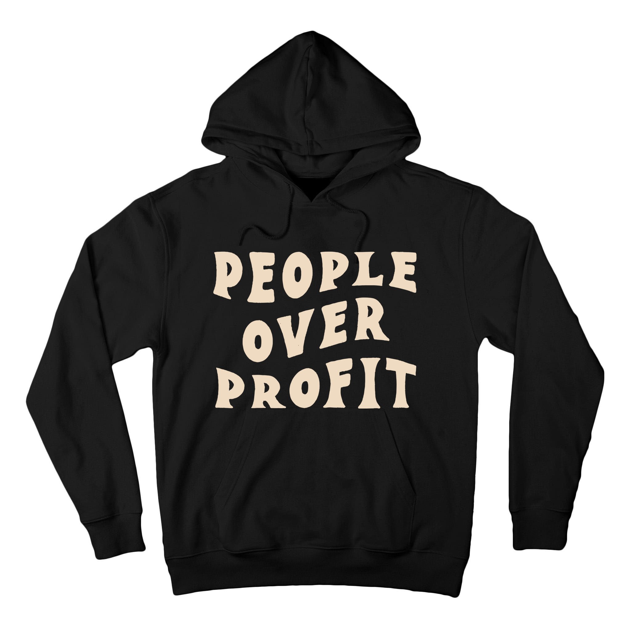 People Over Profit  Anticapitalism Tall Hoodie