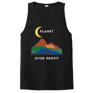 Planet Over Profit Ap Earth Original Cute Gift PosiCharge Competitor Tank