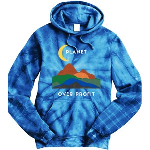 Planet Over Profit Ap Earth Original Gift Tie Dye Hoodie