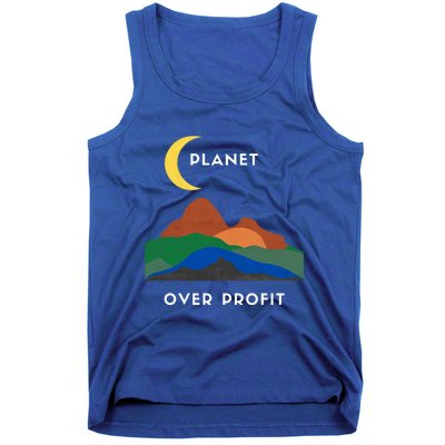 Planet Over Profit Ap Earth Original Gift Tank Top