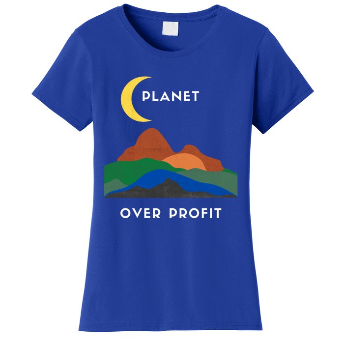 Planet Over Profit Ap Earth Original Gift Women's T-Shirt