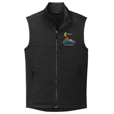 Planet Over Profit Ap Earth Original Gift Collective Smooth Fleece Vest