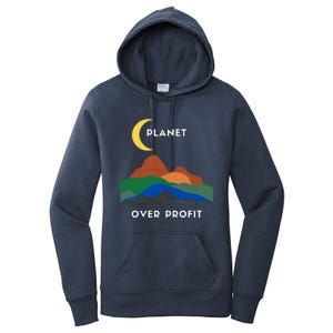 Planet Over Profit Ap Earth Original Gift Women's Pullover Hoodie