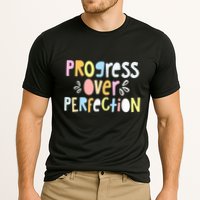 Progress Over Perfection Motivational Teacher Back To School Cooling Performance Crew T-Shirt