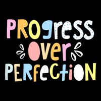 Progress Over Perfection Motivational Teacher Back To School City Backpack