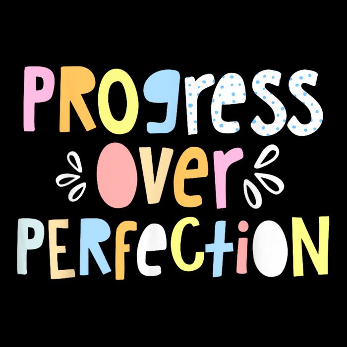 Progress Over Perfection Motivational Teacher Back To School City Backpack