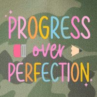 Progress Over Perfection Legacy Tie Dye Trucker Hat