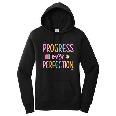 Progress Over Perfection Women's Pullover Hoodie