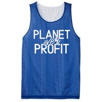 Planet Over Profit Earth Day Environtalism Vintage Gift Mesh Reversible Basketball Jersey Tank