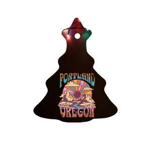 Portland Oregon Ceramic Tree Ornament