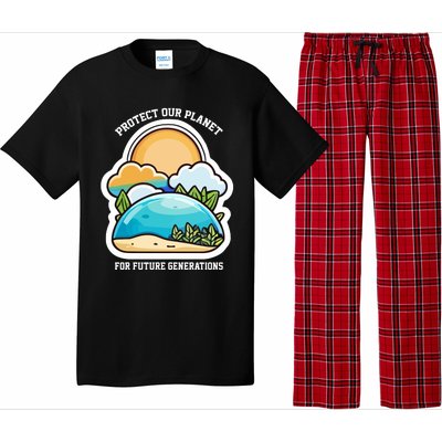 Protect Our Planet For Future Generations Pajama Set