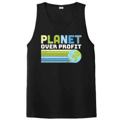 Planet Over Profit Ecofriendly Earth Day Gift PosiCharge Competitor Tank