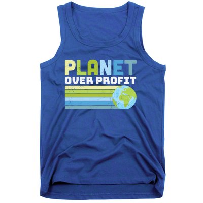 Planet Over Profit Ecofriendly Earth Day Gift Tank Top