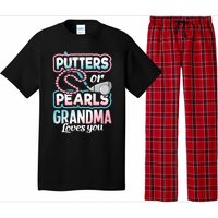 Putters Or Pearls Gender Reveal Grandma Baby Party Supplies Pajama Set