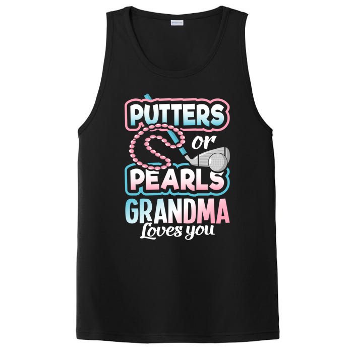 Putters Or Pearls Gender Reveal Grandma Baby Party Supplies PosiCharge Competitor Tank